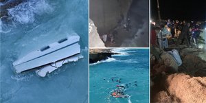 Εικόνες από τα ναυάγια στη Λέσβο και τα Κύθηρα