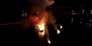 Αναπαράσταση της Ναυμαχίας του Ναυαρίνου στην Πύλο
