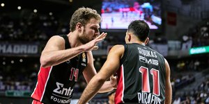 Τεράστια νίκη του Ολυμπιακού στην έδρα της Ρεάλ Μαδρίτης για την 3η αγωνιστική της Euroleague