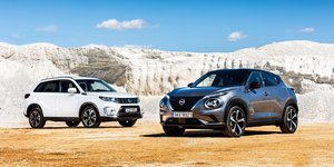 Nissan Juke Hybrid vs Suzuki Vitara Hybrid