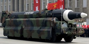 Βόρεια Κορέα βαλλιστικός πύραυλος 