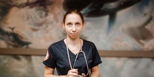 Η ογκολόγος Οξάνα Λεοντίεβα που σκοτώθηκε από τη ρωσική επίθεση στην Ουκρανία