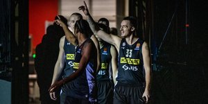 Παίκτες της ομάδας μπάσκετ της Παρτιζάν