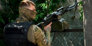 Ρώσος στρατιώτης στη Χερσώνα