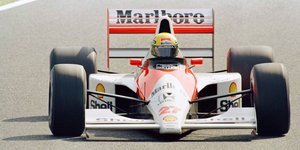 Ο θρύλος της Formula Ayrton Senna στην πίστα της Suzuka το 1990
