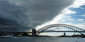 Σύννεφα καλύπτουν το Σϊδνεϊ/ Φωτογραφία: Shutterstock