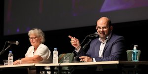 Ο καλλιτεχνικός Διευθυντής του ΠΣΚΗ Μύρωνας Μιχαηλίδης