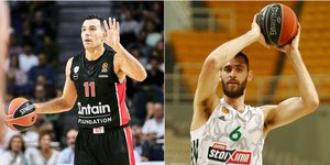 Κώστας Σλούκας και Γιώργος Παπαγιάννης