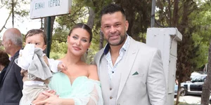 Βαλεντίνη Παπαδάκη & Κώστας Σόμμερ με τον γιο τους, Ιάσονα