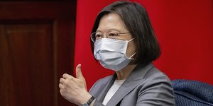 Η πρόεδρος της Ταϊβάν