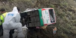 Τροχαίο δυστύχημα με λεωφορείο στην Κολομβία, 20 οι νεκροί