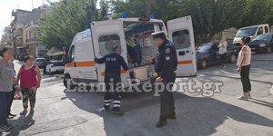 Το σημείο του τροχαίου στη Λαμία