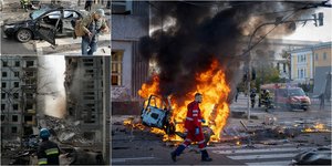 Άγριες ρωσικές επιθέσεις στην Ουκρανία 