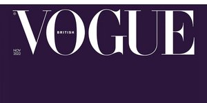Vogue τιμά την Ελισάβετ με ένα μοβ εξώφυλλο 