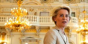 Η πρόεδρος της Κομισιόν, Ούρσουλα φον ντερ Λάιεν