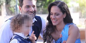 Χαρά Σαράντη-Παναγιώτης Χατζηδάκης με τον γιό τους Ίωνα