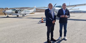 Δήλωση του περιφερειάρχη Νοτίου Αιγαίου Γιώργου Χατζημάρκου για την έναρξη πτήσεων που διασυνδέουν τα νησιά του Αιγαίου