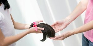 μαλλια ροζ φιόγκος 