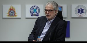 O υπουργός Κλιματικής Κρίσης και Πολιτικής Προστασίας, Χρήστος Στυλιανίδης