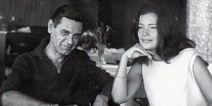 Ο Ζάχος Χατζηφωτίου με την Τζένη Καρέζη