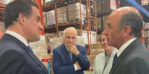 Ο υπουργός Ανάπτυξης με ομογενείς επιχειρηματίες