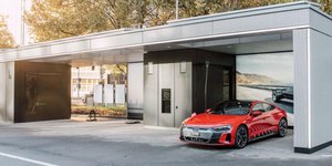 Σταθμός φόρτισης ηλεκτρικών αυτοκινήτων από την Audi.