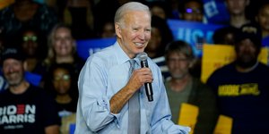 Ο Τζο Μπάιντεν σε ομιλία του 