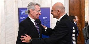 Νίκος Δένδιας και Τζέφρι Πάιατ