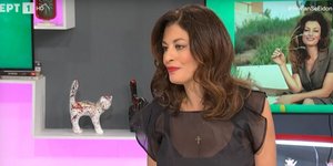 Η Δωροθέα Μερκούρη σε συνέντευξή της στην ΕΡΤ