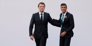Εμανουέλ Μακρόν και Ρίσι Σούνακ αποκαθιστούν τις αγγλογαλλικές σχέσεις