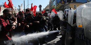 Επεισόδια στο κέντρο της Αθήνας