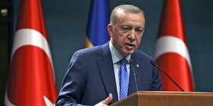 Ο πρόεδρος της Τουρκίας, Ρετζέπ Ταγίπ Ερντογάν