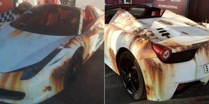 Ferrari σκουριασμένη