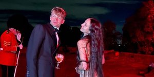 Ενας γκόθικ γάμος στο κάστρο Belvoir 