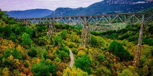 σιδηροδρομική γέφυρα