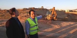 Ο Αδωνις Γεωργιάδης επιβλέπει τα έργα στο Ελληνικό