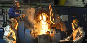 Βιομηχανικοί εργάτες στη Γερμανία