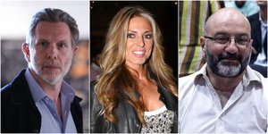 Ο Παύλος Γερουλάνος, η Κατερίνα Λάσπα και ο Σάκης Αρναούτογλου