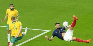 Ο Ζιρού κόντρα στην Αυστραλία για το Μουντιάλ 2022