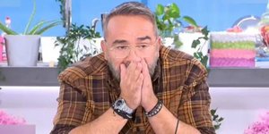 Βούρκωσε ο Γρηγόρης Γκουντάρας