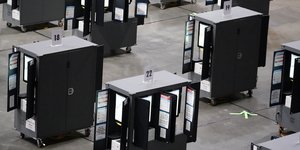 Τα μηχανήματα ψηφοφορίας για τις εκλογές των ΗΠΑ