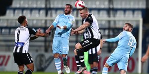 Φάση από το Ιωνικός-ΠΑΟΚ της σεζόν 2021-22