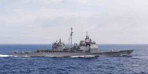 Καταδρομικό των ΗΠΑ/ Φωτογραφία αρχείου: AP Photos