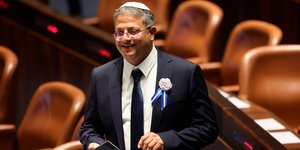 Ο ακροδεξιός βουλευτής του Ισραήλ, Μπεν-Γκβιρ