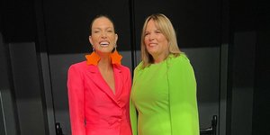 Βίκυ Καγιά: Με τη μητέρα της στην πασαρέλα του Βασίλη Ζούλια