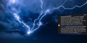 Καταφθάνει η κακοκαιρία EVA, μήνυμα του 112 σε Ιόνιο-Ήπειρο