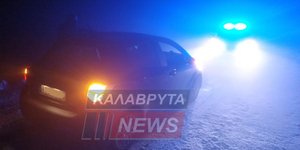 Καλάβρυτα: Περιπέτεια στα 2000 μέτρα -ΙΧ εγκλωβίστηκε στον χιονισμένο Χελμό