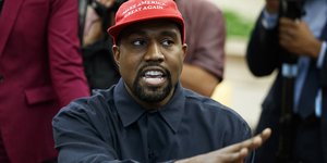 Ο ράπερ Kanye West