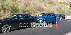 Καραμπόλα Πατρών-Πύργου εθνική οδός τροχαίο