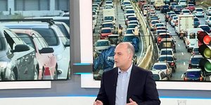 Ο υφυπουργός Υποδομών και Μεταφορών Γιώργος Καραγιάννης